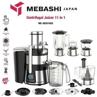 آبمیوه‌گیری 11 کاره مباشی مدل ME-JB2010SS